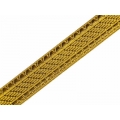 Stuha zlatá vzorovaná - šíře 2 cm